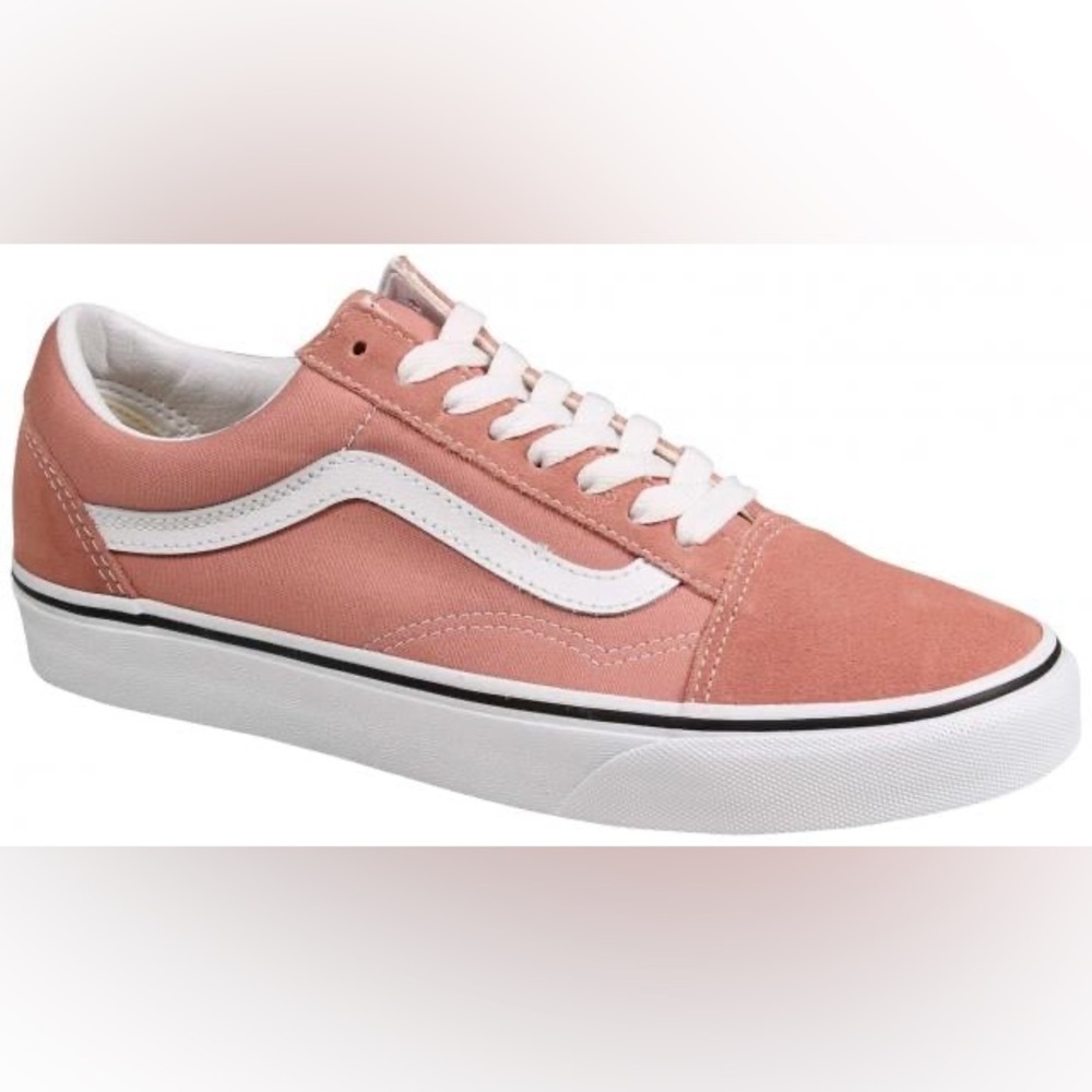 NEW!! Women’s Vans Old Skool Sneakers Rose Dawn/Tru White Size 7M